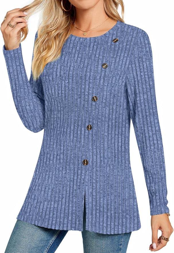 TAOHUADAO Women's Long Sleeve Jumpers