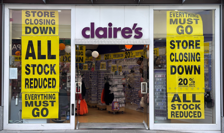 Claire's shopper nabs £622 haul for £21 as high street chain shuts